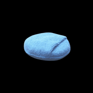 Pad en microfibre manuel pour appliquer un dressing plastique intérieur et extérieur des véhicules